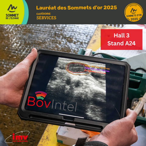 IMV Technologies Receives Innovation Award for BovIntel at Sommet de l’élevage 2025