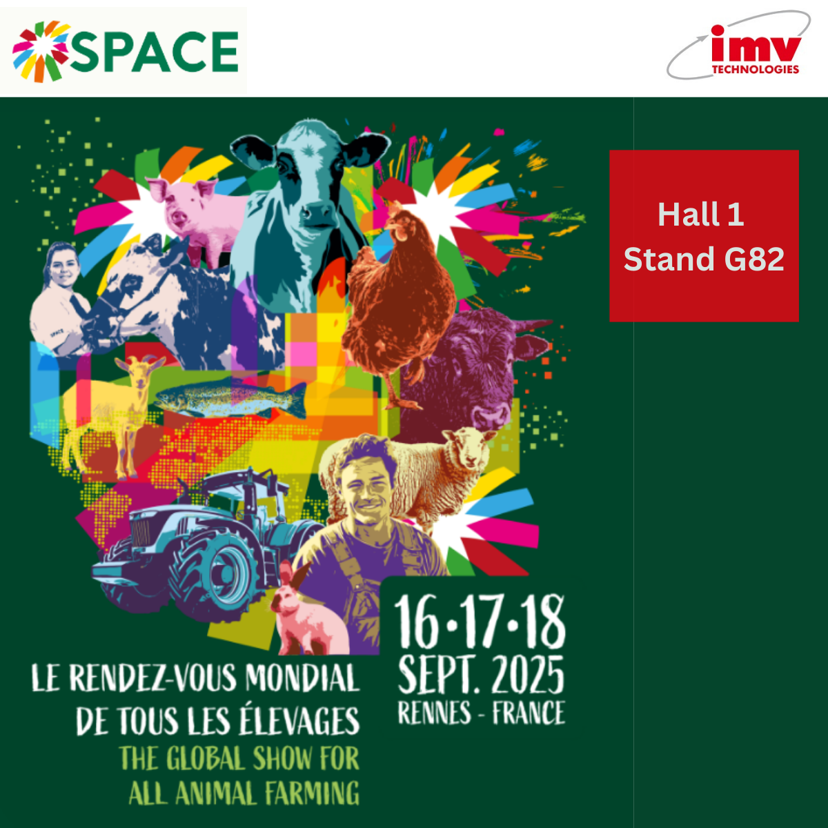 Join us at SPACE 2025. Rennes, France